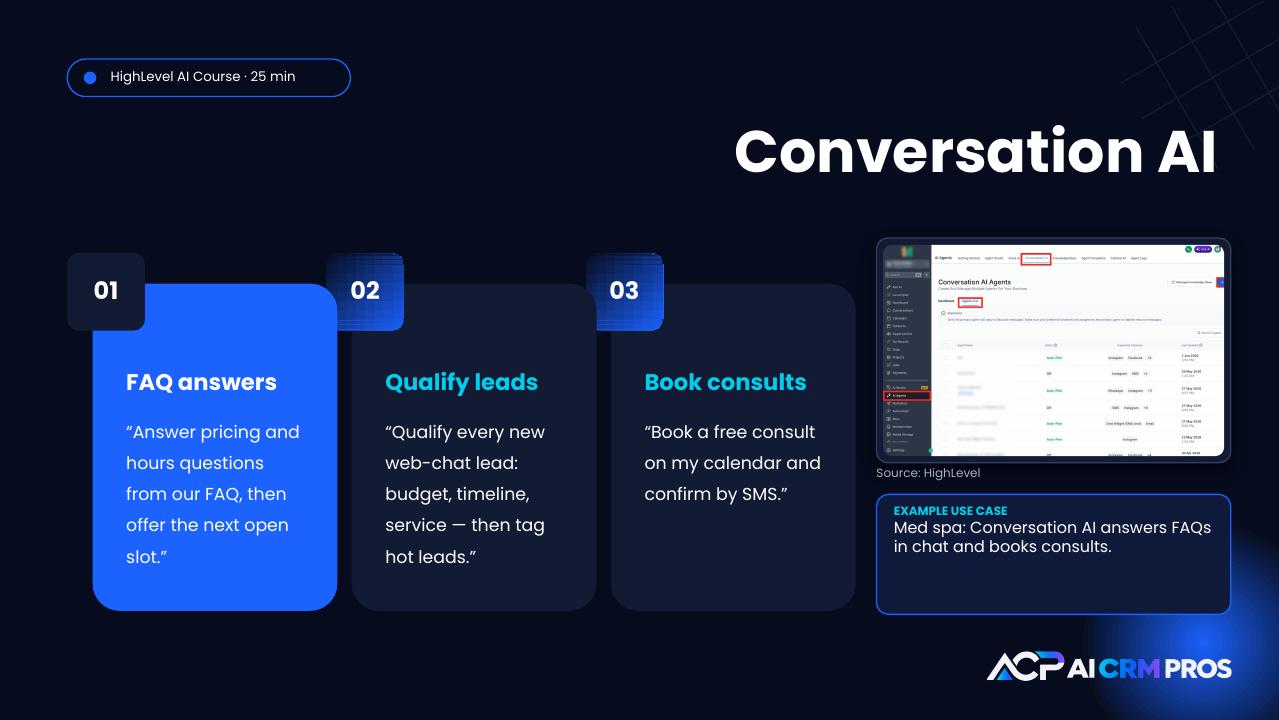 Chapter 4 slide: Conversation AI